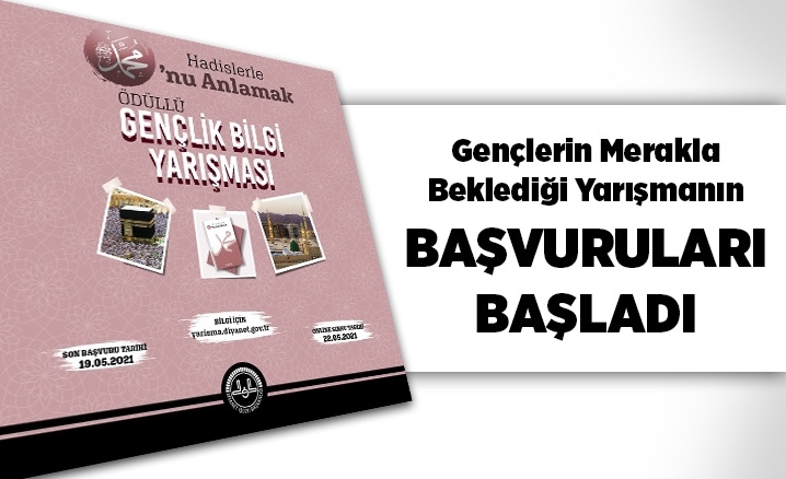 Diyanet’ten ödüllü gençlik yarışması