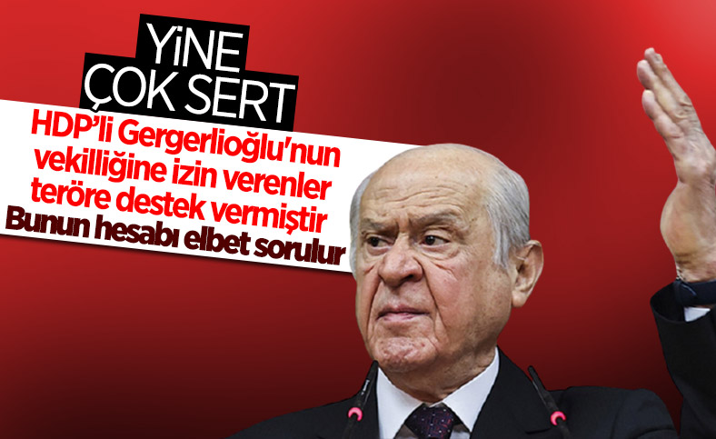 Devlet Bahçeli: AYM’nin Gergerlioğlu kararı, terörizme destektir