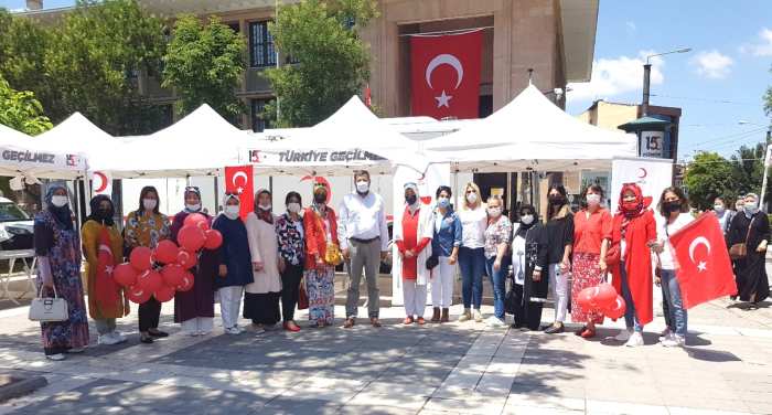 15 Temmuz Şehitleri anısına kan bağışı etkinliği