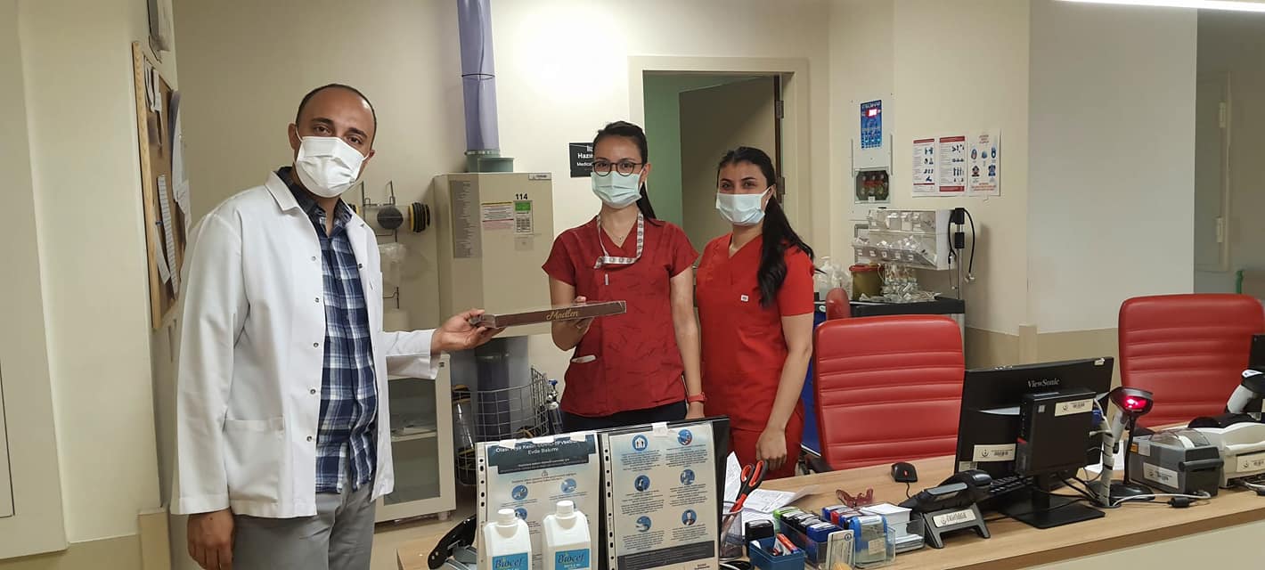 ESKİŞEHİR ŞEHİR HASTANESİNDE BAYRAMLAŞMA