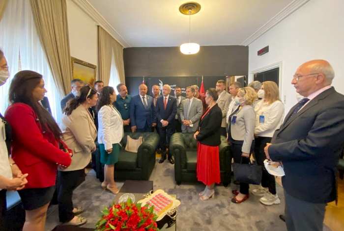 Ataç ve Eskişehir heyeti, CHP Lideri Kemal Kılıçdaroğlu ile de bir araya geldi