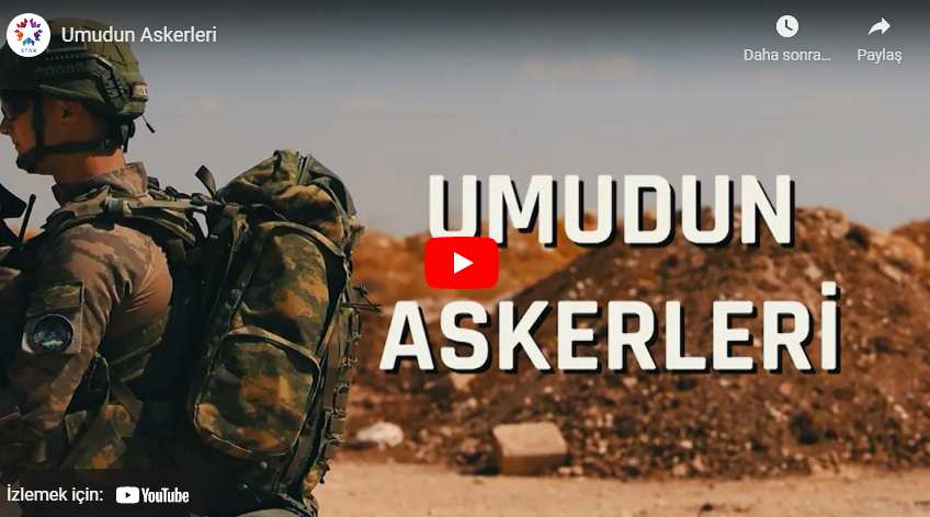 Fırat Kalkanı Harekâtı’nın 5’inci Yıl Dönümü’nde “Umudun Askerleri” Belgeseli Hazırlandı