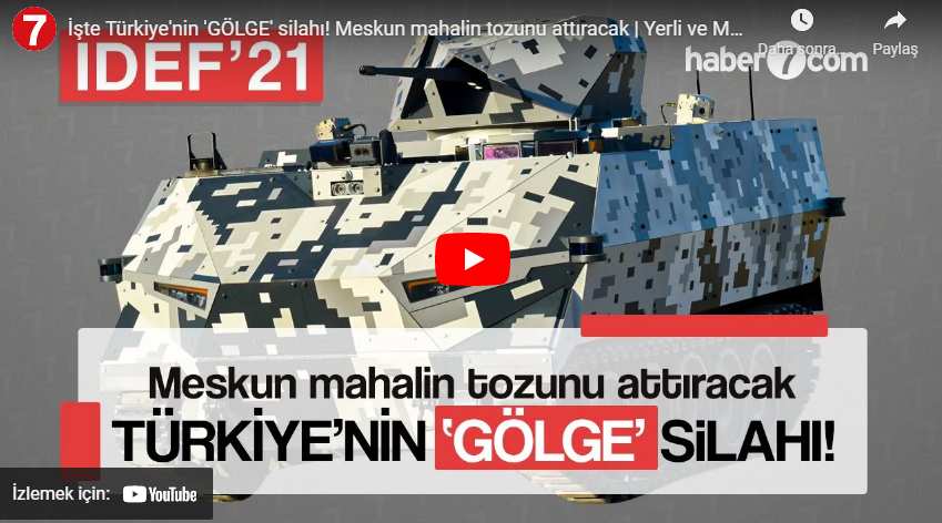 İşte Türkiye’nin ’GÖLGE’ silahı! Meskun mahalin tozunu attıracak
