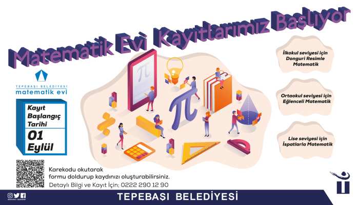 MATEMATİK EVİ’NDE KAYITLAR 1 EYLÜL’DE BAŞLIYOR