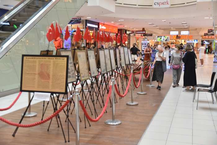 30 AĞUSTOS’A ÖZEL SERGİ ESPARK AVM’DE