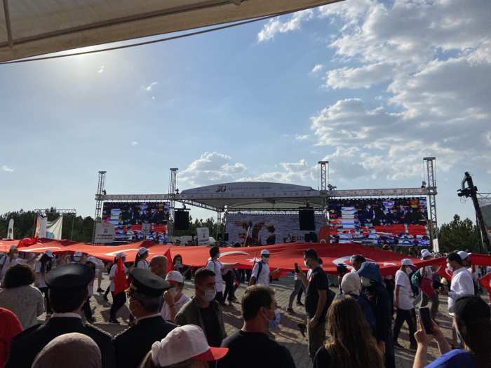 Eskişehir Gençlik Hizmetleri Zafertepe’ye gitti