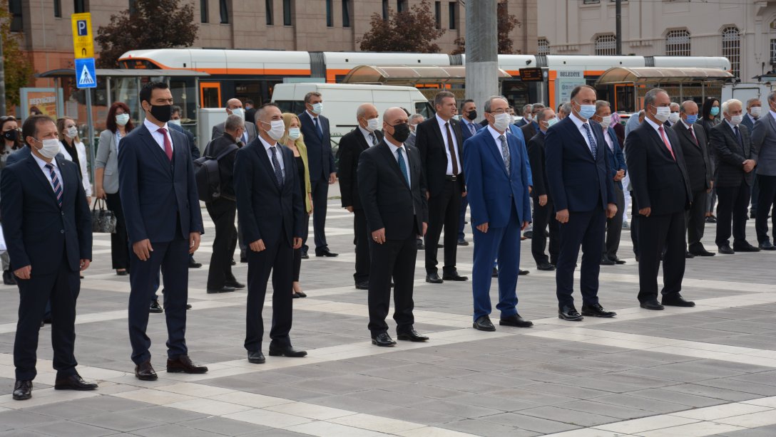 2021-2022 Eğitim Öğretim Yılı İlköğretim Haftası Törenle Kutlandı