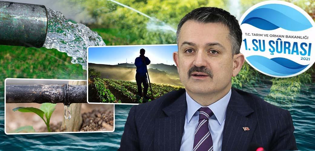 SUYA GÖRE TARIM YAPILACAK