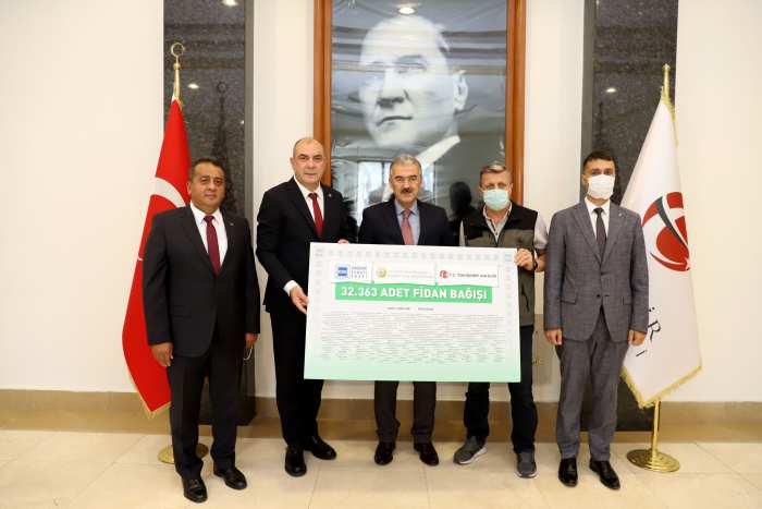 ESO Üyeleri yanan ormanların yeşermesi için tek yürek oldu