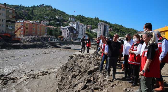Doğal Afetlerde 124,3 milyon TL nakdi yardım YAPILDI