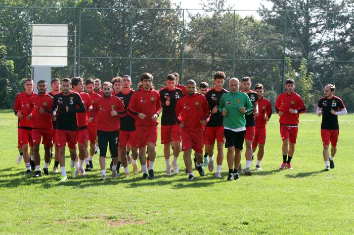 KIRKLARELİSPOR MAÇI HAZIRLIKLARI TAMAMLANDI
