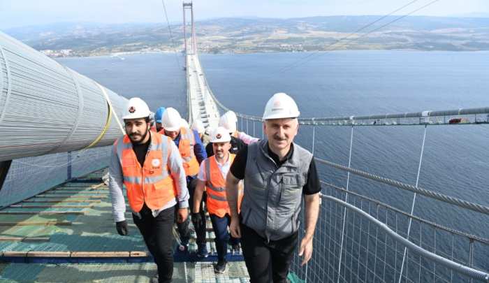 “DÜNYANIN ETRAFINDA 4 DEFA DÖNECEK KADAR ÇELİK TEL KULLANILDI”