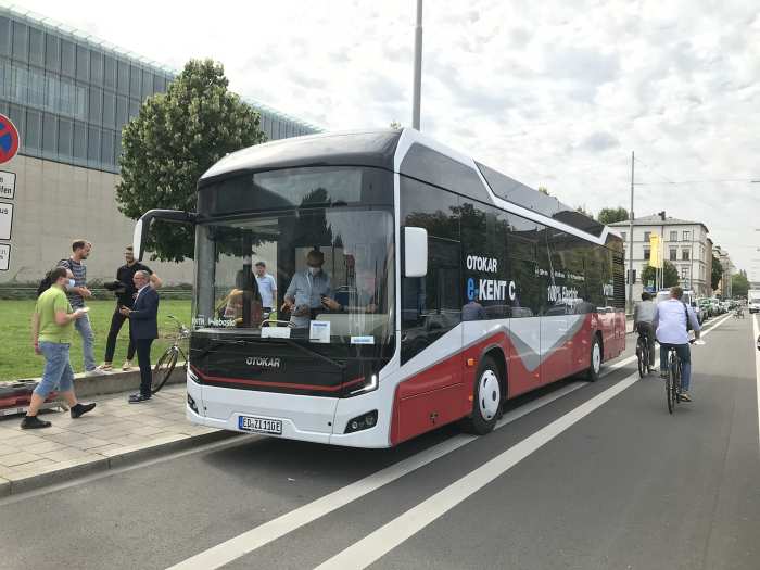 Otokar’ın elektrikli otobüsü Münih’te