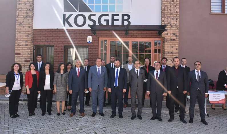 KOSGEB Başkanı Hasan Basri Kurt, Eskişehir’de temaslarda bulundu