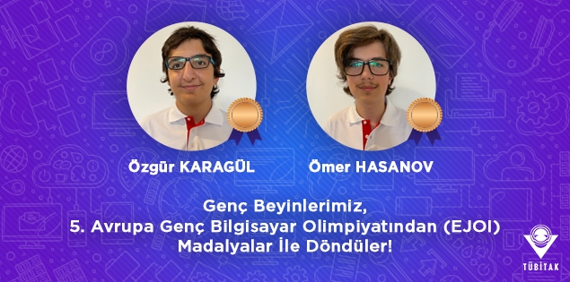 Genç Beyinler Bilgisayar Olimpiyatından Madalyalar ile Döndüler!