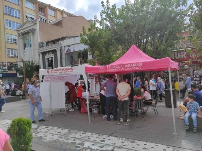 Aşı standları sayısı artırıldı