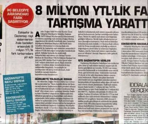 Gaziray ve Hatrlatt Gemi: 8 Milyonluk FARK