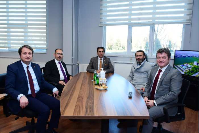 REKTÖR BEYDEMİR’DEN ATAP A.Ş.’YE ZİYARET