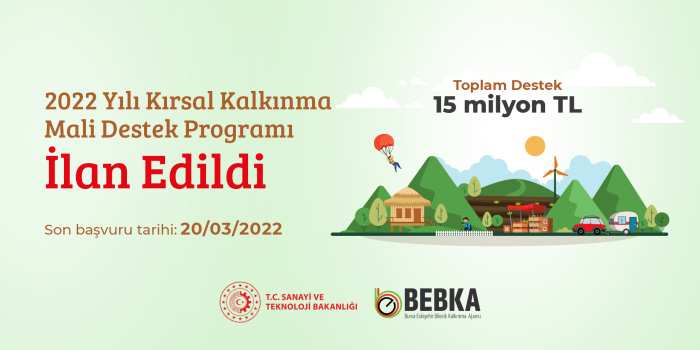 2022 YILI MALİ DESTEK PROGRAMI İLAN EDİLDİ