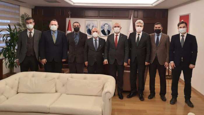 Bakan Yardımcısı Dr. Sadri Şensoy ve Ölçme Değerlendirme Genel Müdürü Dr. Murat İlikhan’ı Ziyaret
