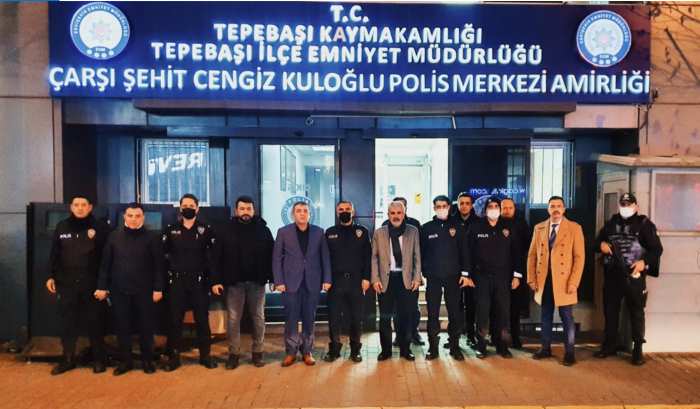 SAZAK YILBAŞINI ESKİŞEHİR EMNİYETİ İLE BİRLİKTE GEÇİRDİ