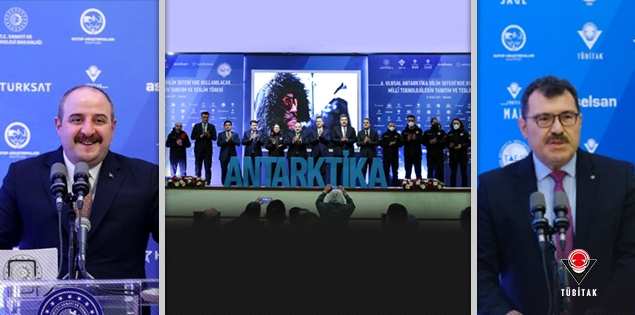 6. Ulusal Antarktika Bilim Seferinde Kullanılacak Milli Teknolojilerin Tanıtım ve Teslim Töreni Yapıldı