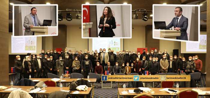 ESKİŞEHİR’DE ÇİFTLİK YÖNETİMİ EĞİTİMİ VERİLDİ