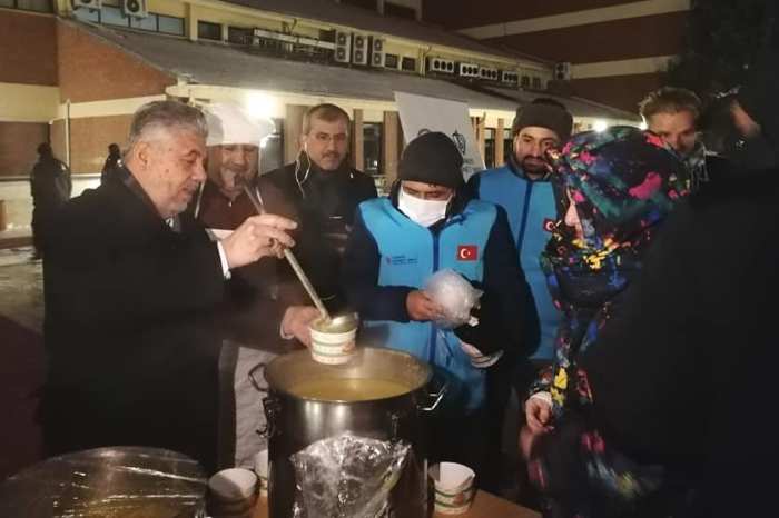 Müftülükten, "Final Sınavlarına Çalışması Sizden Çorbası Bizden" Projesi