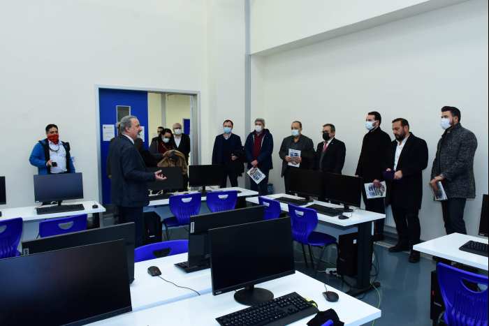 SEV’DEN ÖZEL EOSB MESLEKİ VE TEKNİK ANADOLU LİSESİNE ZİYARET
