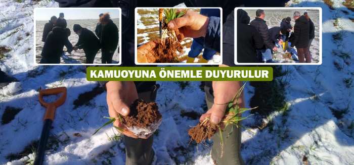 KAMUOYUNA ÖNEMLE DUYURULUR