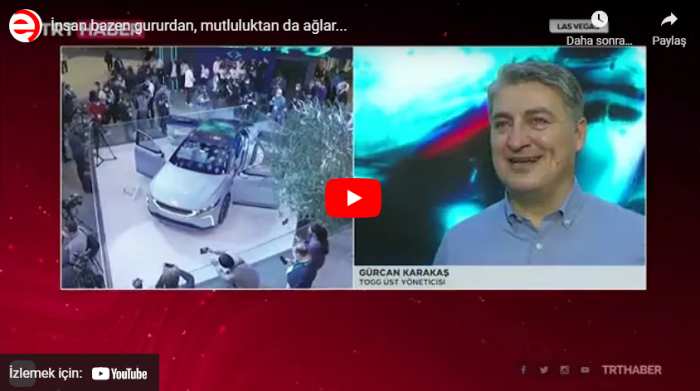 İnsan bazen gururdan, mutluluktan da ağlar...
