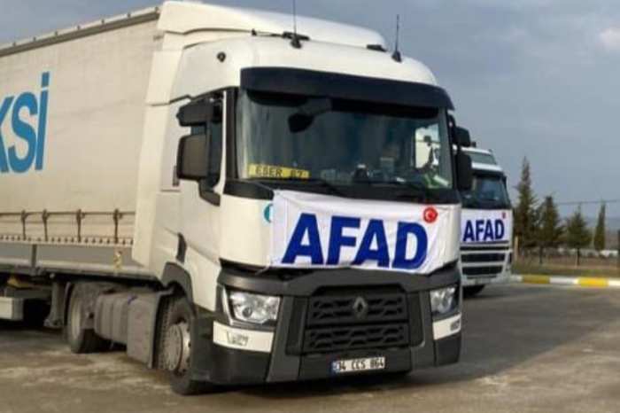 AFAD’ın Ukrayna’ya İnsani Yardım Tırları Yola Çıktı