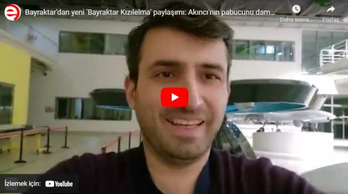 Bayraktar’dan yeni ’Bayraktar Kızılelma’ paylaşımı: Akıncı’nın pabucunu dama atabilecek tek İHA