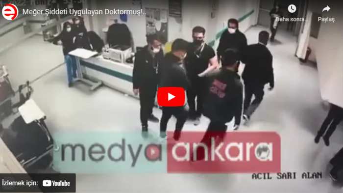 Meğer Şiddeti Uygulayan Doktormuş!..