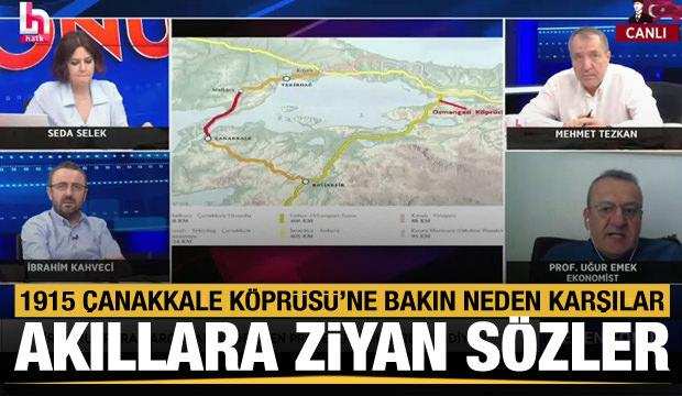 Halk TV’de akılalmaz 1915 Çanakkale Köprüsü yorumu