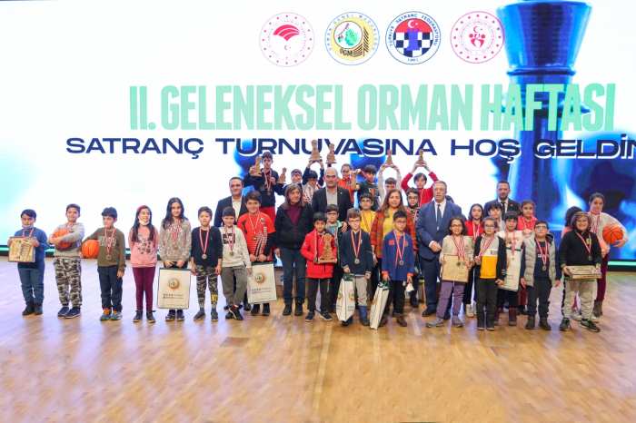 OGM Orman Haftası Satranç Turnuvası’nda Ödüller Sahiplerini Buldu