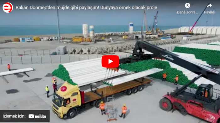Bakan Dönmez’den müjde gibi paylaşım! Dünyaya örnek olacak proje