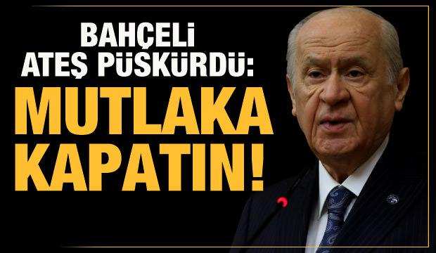 Bahçeli’den Türk Tabipler Birliği’ne çok sert tepki: PKK’nın yanında olan bunlardır!
