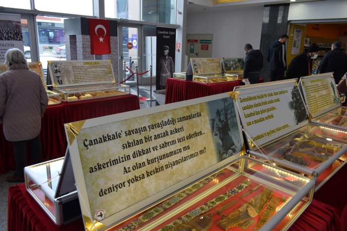 ÖZDİLEK AVM’DE ÇANAKKALE MÜZE SERGİSİ