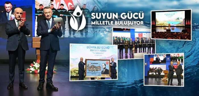DÜNYA SU GÜNÜ ETKİNLİĞİNDE 325 TESİS HİZMETE ALINDI