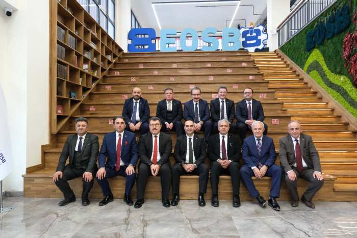 BAKAN YARDIMCISI VE TÜBİTAK BAŞKANI ATAP’TAKİ GİRİŞİMCİLERLE BULUŞTULAR