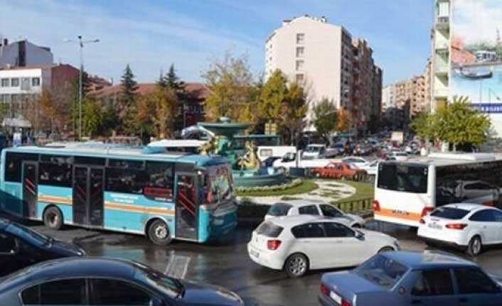 Eskişehirde Trafiğe Kayıtlı Araç Sayısı 309 Bin 770