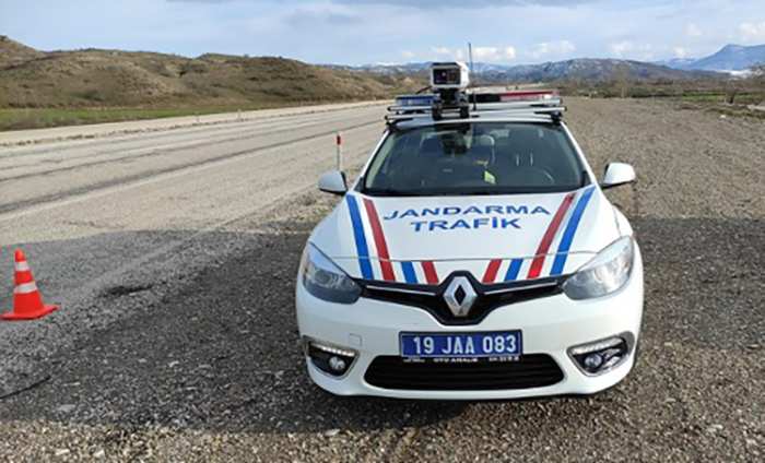 Yerli Mobil Hız Tespit Sistemi Çorum’da Kullanılmaya Başlandı