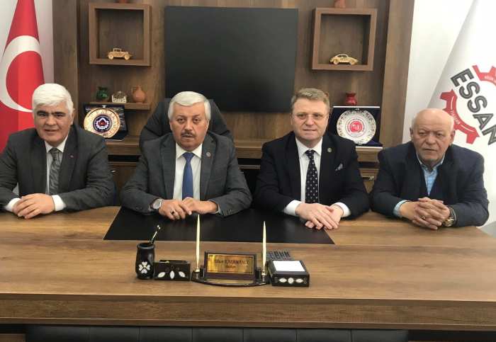ADNAN KARAMANLI ESNAF ODALARI BİRLİĞİNE ADAYLIĞINI RESMEN AÇIKLADI