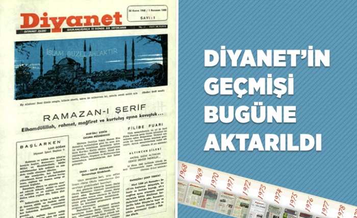 Diyanet’in geçmişi bugüne aktarıldı