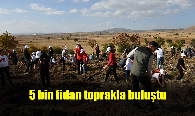 Eskişehir ilinde “Cumhuriyetimizin 100.Yılı Hatıra Ormanı” kuruldu