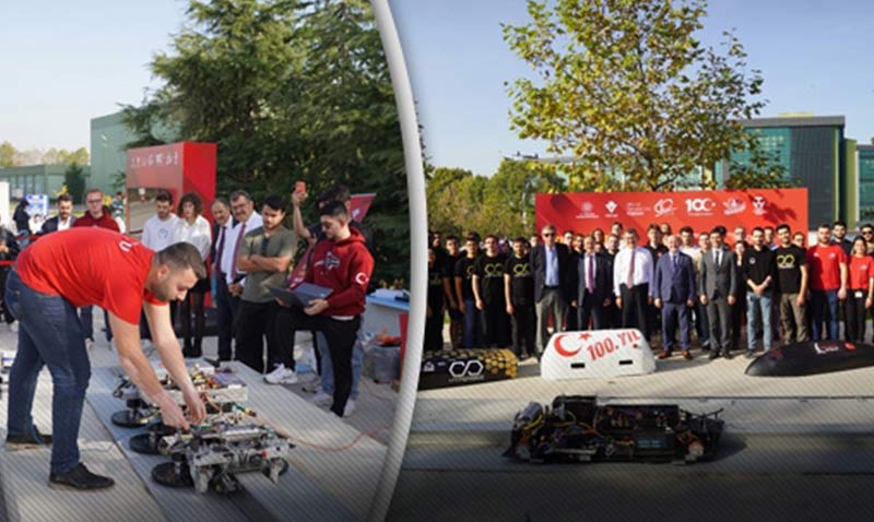 TBTAK Bakan ve RUTE Mdr Hyperloop Gelitirme Yarmasna Katlan rencilerle Bulutu