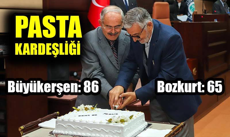 Meclise tatlı bir ara verdiler