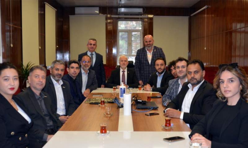 MÜSİAD Eskişehir Şubesi İl Sağlık Müdürüne Hayırlı Olsun Ziyareti