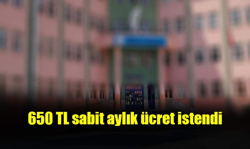 "Ana okulunda 650 TL aylık ücret isteniyor, vermeyen tehdit ediliyor!"
